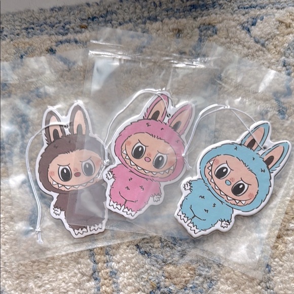 Labubu kawaii air fresheners 3 for $8 - Picture 2 of 2
